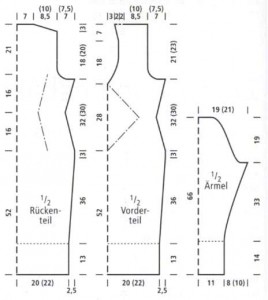 Инструкция вязания платье труба с плетенкой на груди